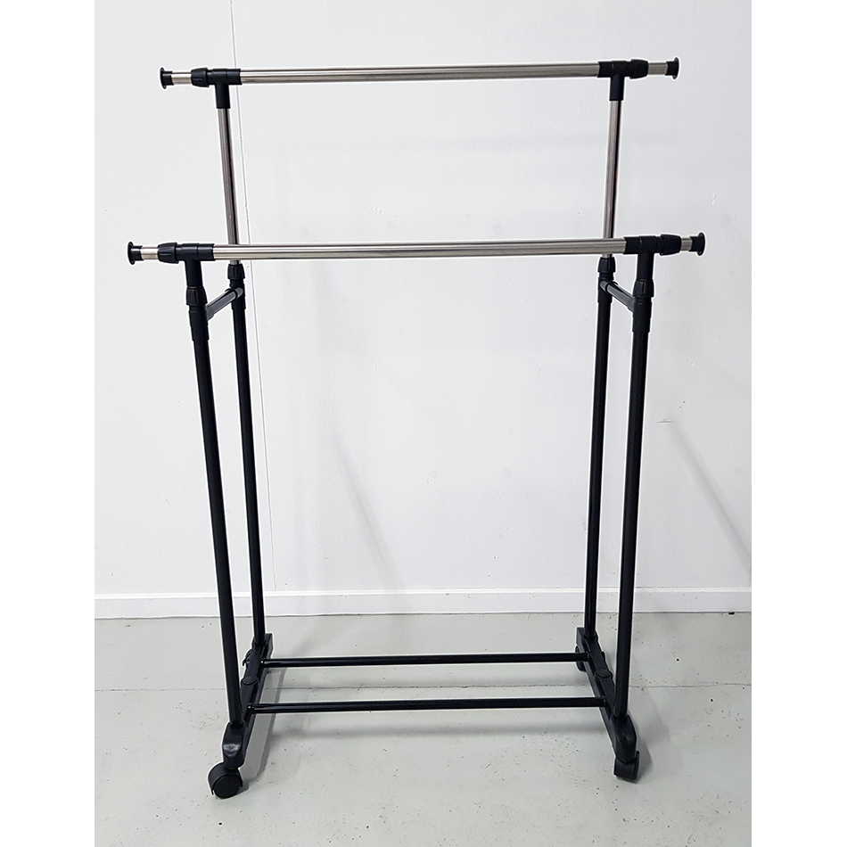 Leje af Dobbelt Tøjstativ til udendørs SHOPPE LOPPE-Marked