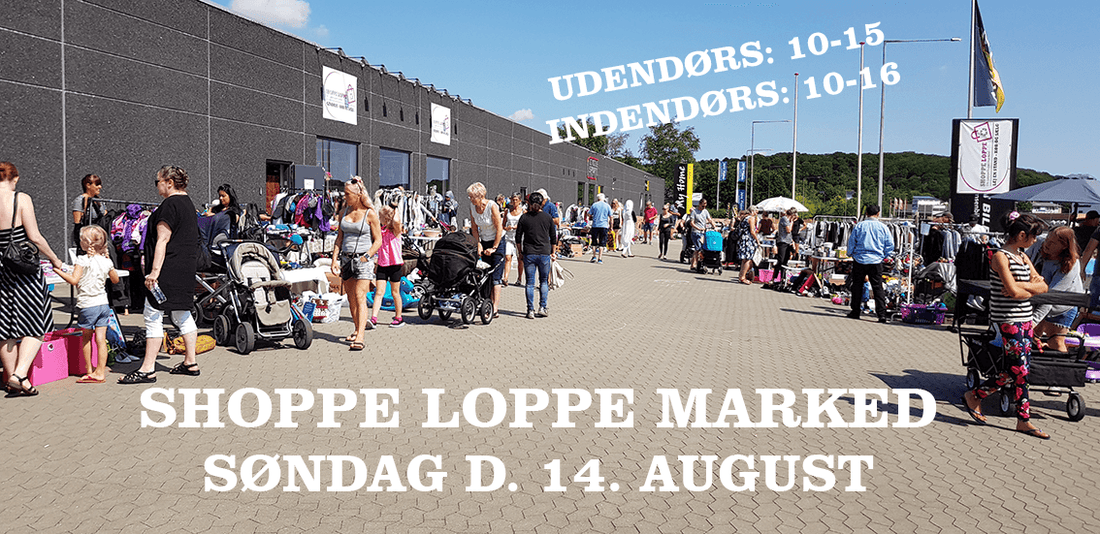 Shoppe Loppe Marked Søndag den 14. August 2022